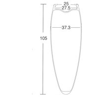 105mm Deep x 37.5mm Wide Front 810gr Rear 905gr Steel Spoke Pair 1715GR Only & Free Shipping Worldwide